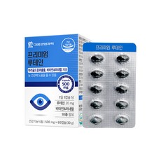 DAEWOONG LIFE SCIENCE Premium葉黃素軟膠囊, 60顆, 1盒