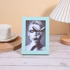 Alleophom 現代簡約彩色相框, 2個, 薄荷綠