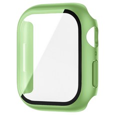 스페이스쉴드 파스텔 스마트워치 케이스 45mm, 그린티