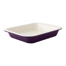 BAF Wingpla 方形電磁爐 29cm, 1個, 奶油白+峰紫