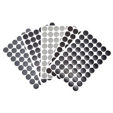 네이처안 가구 벽지 못자국 pvc 스티커 5종 세트, 그레이계열