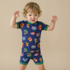 VAENAIT BABY 竹纖維短袖家居服上下套裝