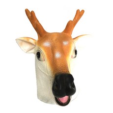 Maket Gamseong 搞笑動物派對面具, 梅花鹿, 1個