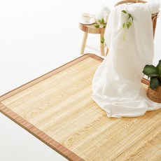 라뽐므 접이식 우드 대자리 2.5mm 2p, 혼합색상