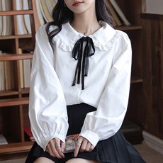 LUNA GIRL Brins 蝴蝶結襯衫