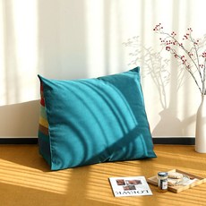 ORIGO 雪酪三角靠墊 (含枕芯), 深綠色