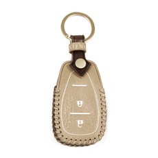 osiena 佛羅倫斯 汽車鑰匙包, 雪佛蘭 B型 (2鍵), 巧克力米色