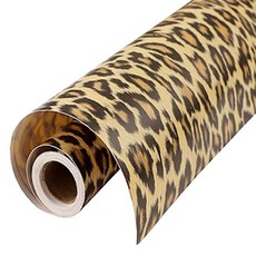 World Design 豹紋裝飾貼紙, 豹紋黃棕色82-135