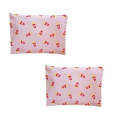 防水收納袋 2入, 爆米花款