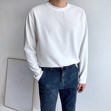 Meosidda 男款長袖圓領T恤