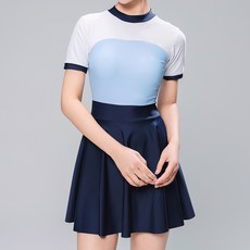 CocoDream Top Style 短袖單件式連身泳衣 2412