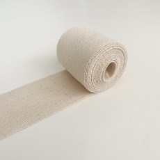 純棉織帶 50mm x 900cm, 米色, 1個