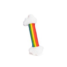 fabdog 小狗牙齒拖船彩虹玩具 S, 混色, 1個