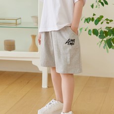 Uravi 兒童Rua寬版五分褲