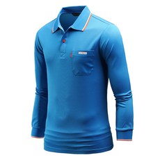 다꾸앙 남성용 냉감 통기성 긴팔 조지아 카라티 E01P7_ql3614