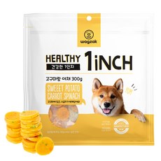 와그작 강아지 건강한 육포, 혼합맛(고구마/야채), 300g, 1개