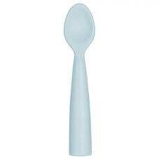 MiNiKOiOi 副食品矽膠湯匙, 礦岩藍, 1支