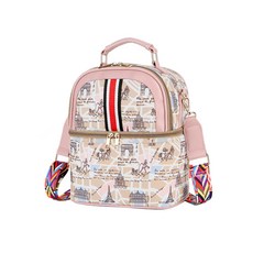 奶瓶保溫袋+保溫桶, 粉色(袋子)