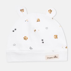 Organic Boom 老虎印花小熊耳朵造型孩童帽