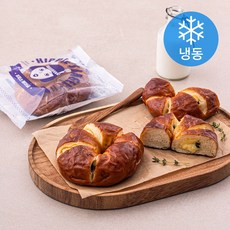 히피스랩 치즈 올리브 베이첼 (냉동), 280g, 2개