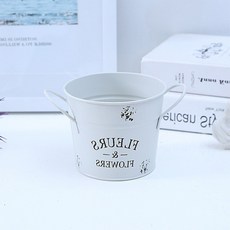 Enasu Lures 花盆 換盆 家居裝飾 裝飾品 TC051, 白色