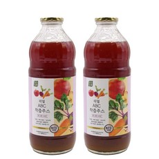 昌津農場Real ABC綜合蔬果汁, 1L, 2瓶