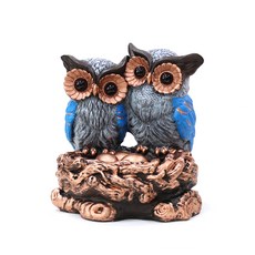 鳥巢貓頭鷹裝飾 katl026, 混合顏色