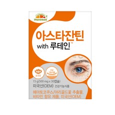 Vitaminbank 蝦紅素&葉黃素膠囊, 30顆, 1盒