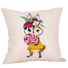 북유럽 아트 쿠션커버