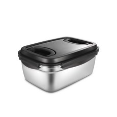 Casabeni 無研磨劑不鏽鋼食物保鮮盒 7.5L, 1個