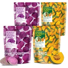 紫薯片 240g 2入+甜南瓜片 200g 2入, 1套