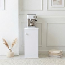NOA FURNITURE 沃爾飲水機廚房收納櫃, 白色