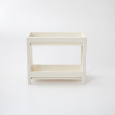 Modern House 隨心組裝的多用途模組2層架, 象牙白, 1個