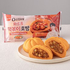 삼립 화르륵 떡볶이 호빵, 100g, 3개입, 1개