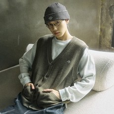 COMO NINOZ 男女通用V領毛衣背心 WN246THSVZ01