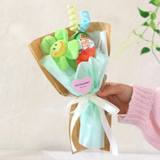 조이풀 스마일 킨더조이 꽃다발, 그린