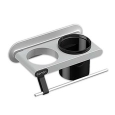 oenon 極緻無痕橫桿收納吹風機架, 時尚灰, 1個