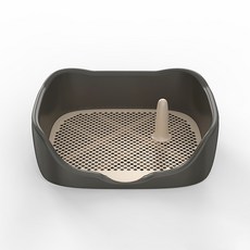 PASTEL PET 寵物防濺便盆 均碼, 1個, 黑色