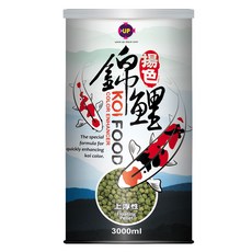 UP AQUA 雅柏 揚色錦鯉飼料 中粒 E-641-M, 1個, 3L