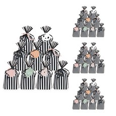 할로윈 해골친구들 비닐 9p 패키지, 혼합색상, 4세트