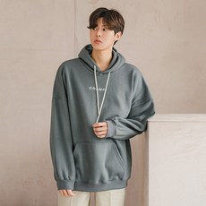 男款Cramp印花刷毛長袖抽繩連帽上衣