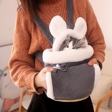 四季寵物前背包, 灰色的