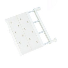 Moment衣櫃廁所廚房壓夾多功能置物架 42寬 S, 單色