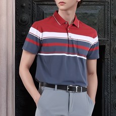 Boy to Man 男士撞色PK短袖翻領T恤 NTP101