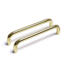 손잡이세상 10mm 基本款家具把手 金色 P128, 2個