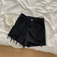 Andaromi 女款 Panorama 牛仔短褲