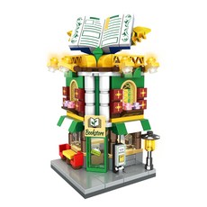 Zentoy 購物街積木系列 232p C0347D, 書店