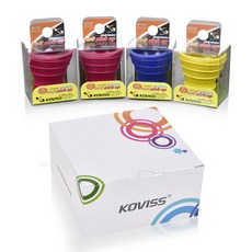 KOVISS 高爾夫握把可拆卸式撿球器 4入 + 球標 4入組 BH430, 隨機出貨, 1盒