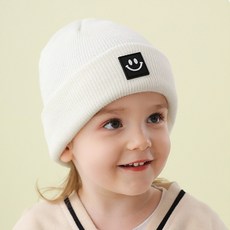 우주아이 아동용 네모스마일 비니모자