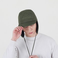 불레부 룩스 퀼팅패딩 아웃도어 귀달이 고소모, 카키